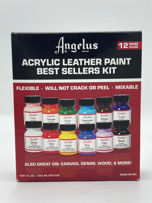 Ensemble de Peinture Angelus- Meilleurs Vendeurs-(12 couleurs)